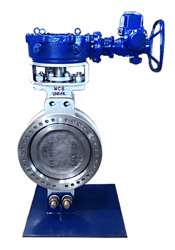 VALVULA INDUSTRIAL DO TIPO BORBOLETA TRI EXCENTRICA
